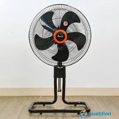 Quạt sàn rút Chinghai FF2318 4 cánh đen 108W