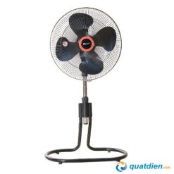 Quạt sàn rút Chinghai FF2318 4 cánh đen 108W
