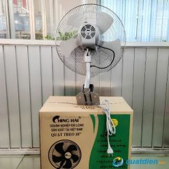 Quạt treo tường Chinghai W2518 5 cánh nhựa 128W