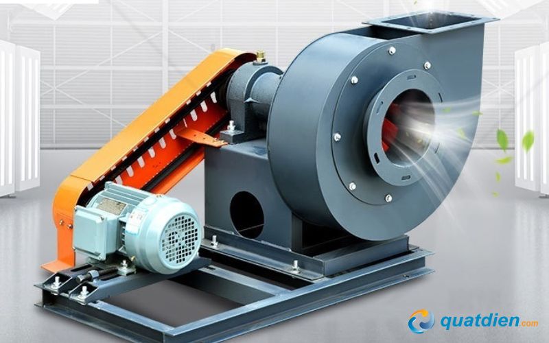 Quạt hút ly tâm tăng khả năng hút và đẩy khí