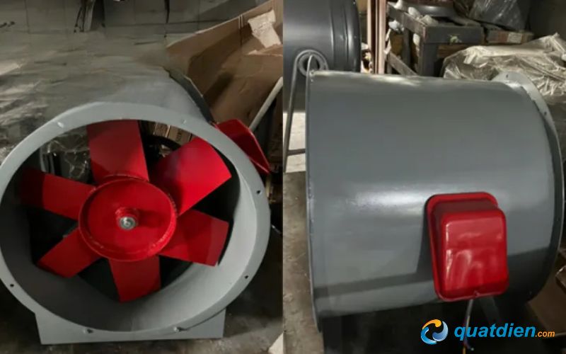 Quạt hút hỗn hợp kết hợp lưu lượng gió và áp suất