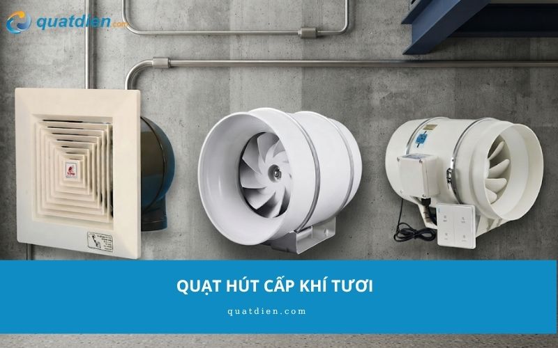Quạt hút cấp khí tươi