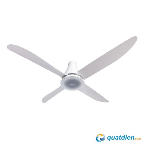 quạt trần mitsubishi 4 cánh trắng quạt trần mitsubishi 4 cánh c56-rw4 trắng